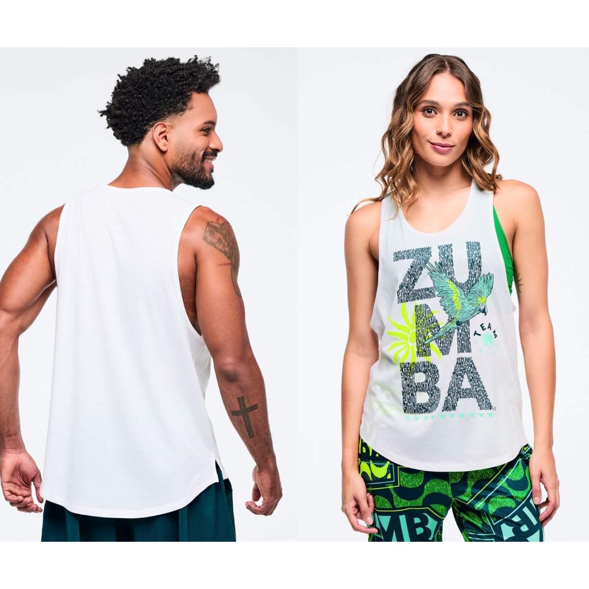 Latin Movement Men's Open Neck Tank