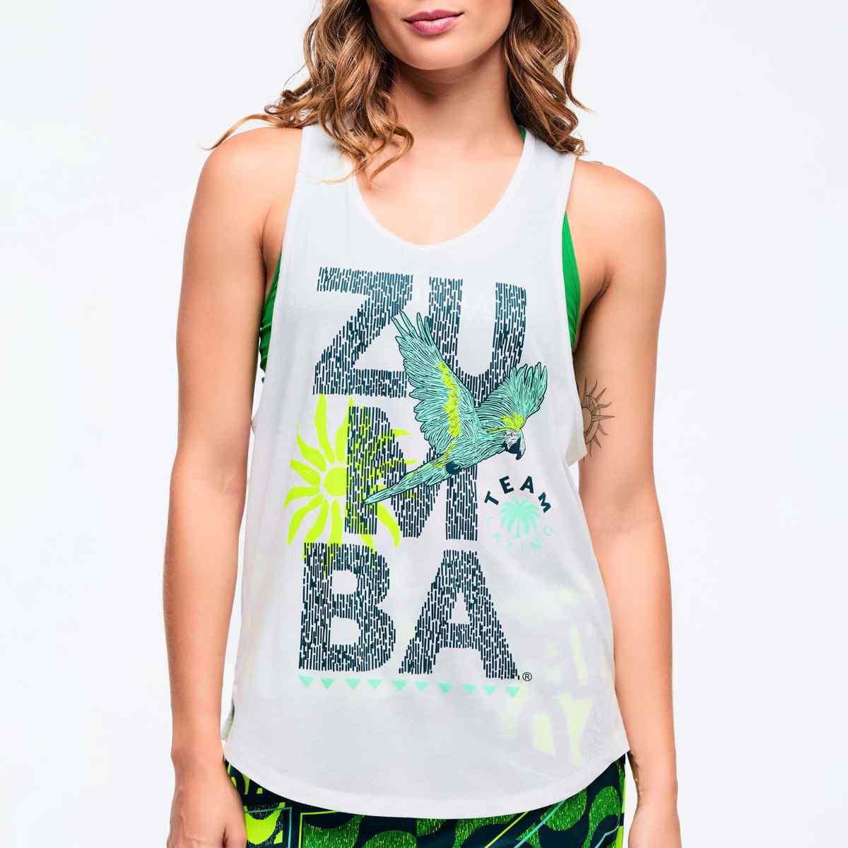 Latin Movement Men's Open Neck Tank