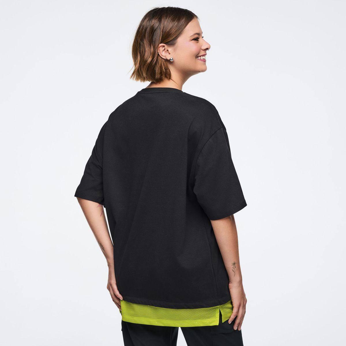 Zumba 25 Men's Tee With Double Layered Hem