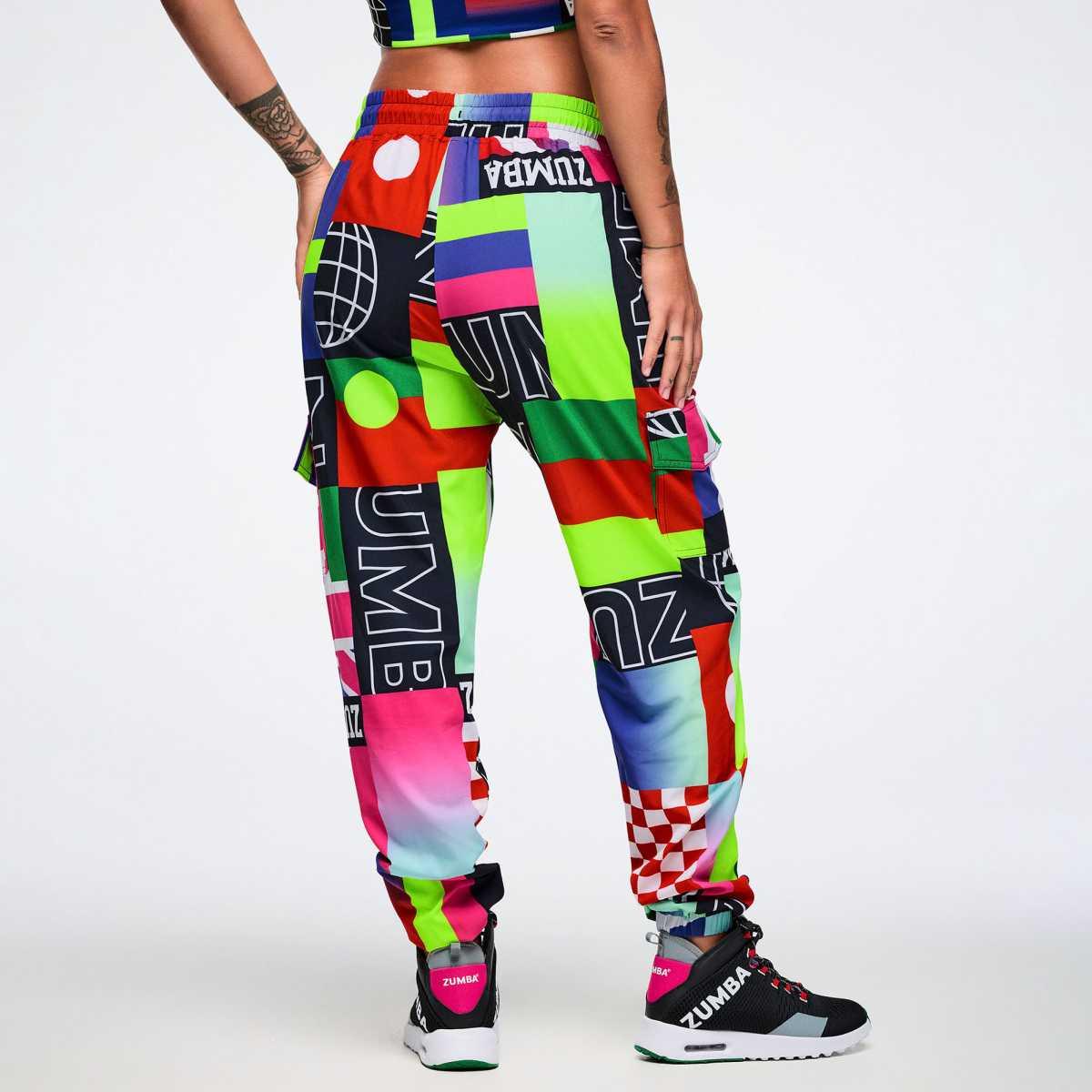 Worldwide Cargo Pants - Red/Blue