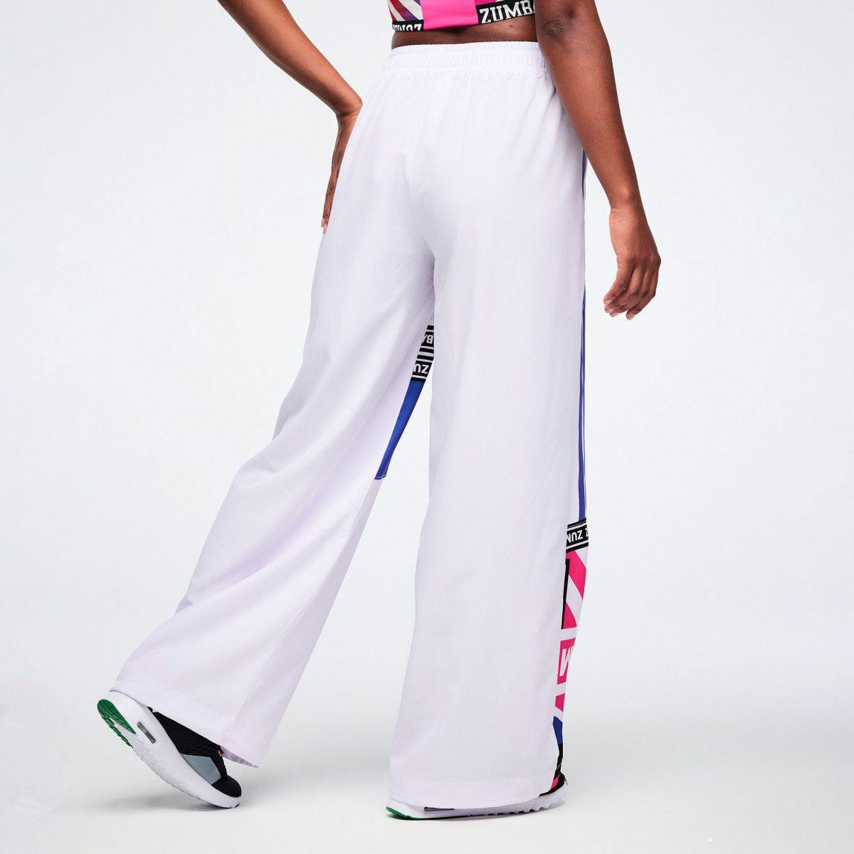 Worldwide High Waisted Wide Leg Track Pants