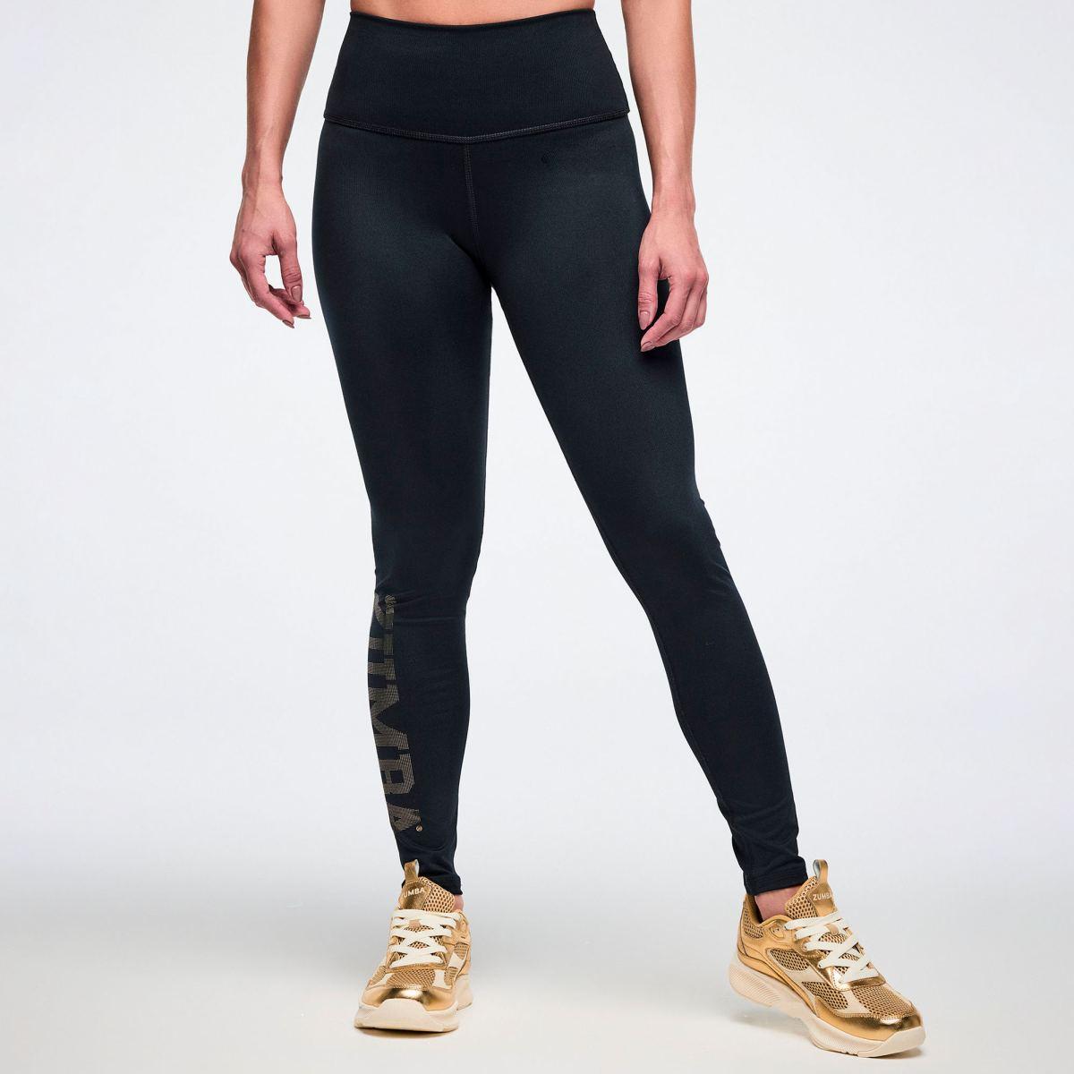 Worldwide High Waisted Ankle Legging - Black