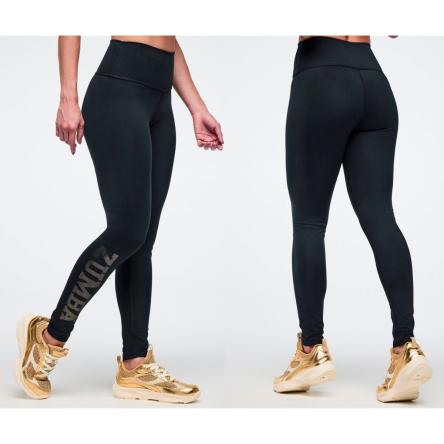 Worldwide High Waisted Ankle Legging - Black