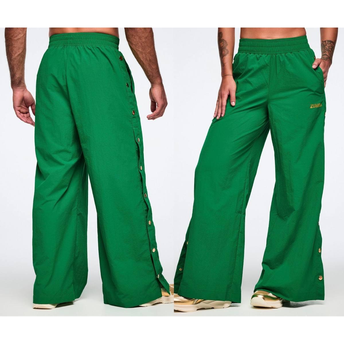 Worldwide Wide Leg Pants With Side Snaps