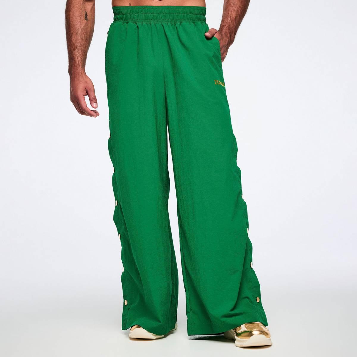 Worldwide Wide Leg Pants With Side Snaps