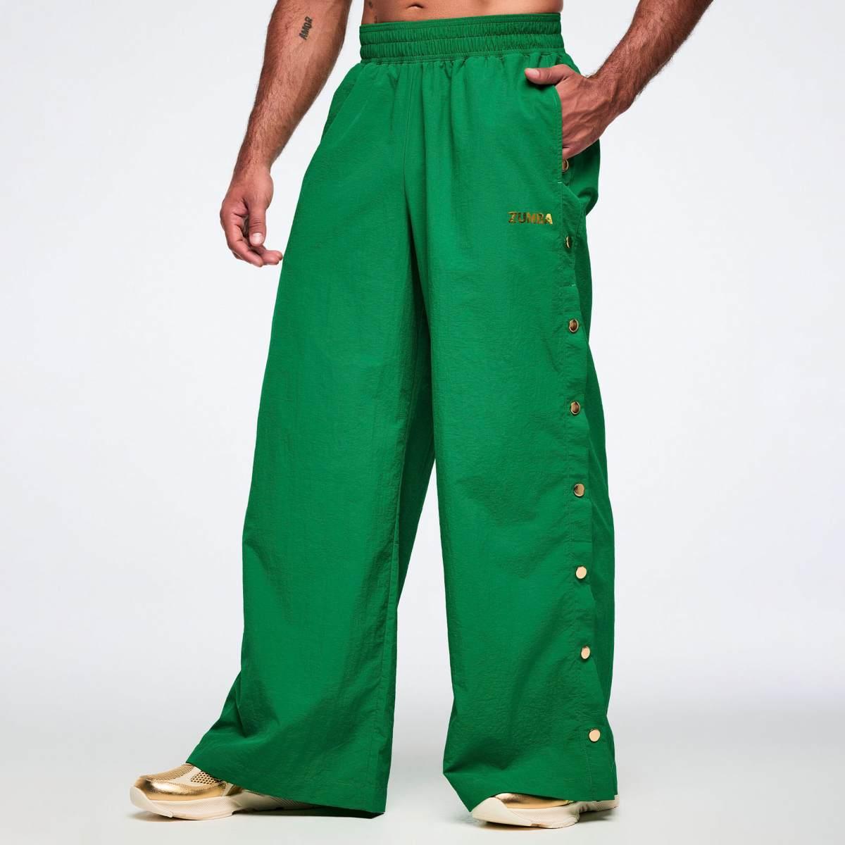 Worldwide Wide Leg Pants With Side Snaps
