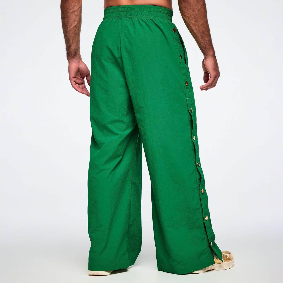 Worldwide Wide Leg Pants With Side Snaps