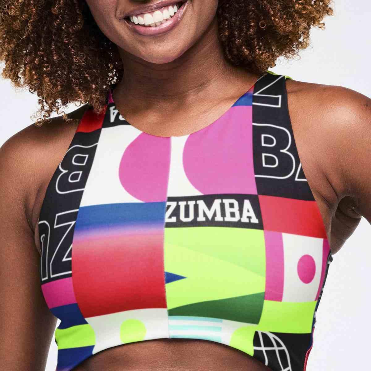 Worldwide High Neck Crop Top