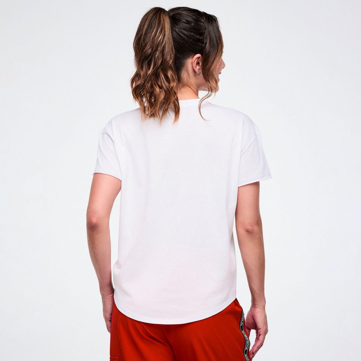 Worldwide High Low Crew Neck Top