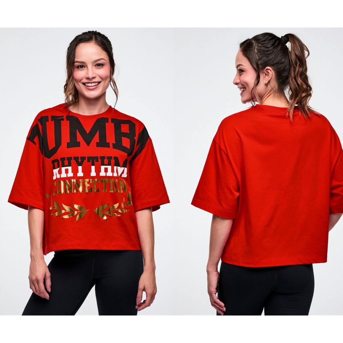 Worldwide Oversized Boxy Crop Top