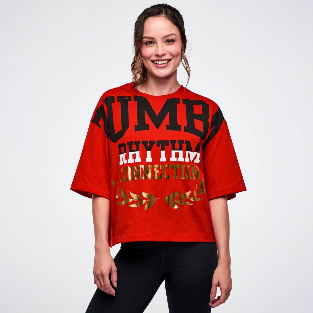 Worldwide Oversized Boxy Crop Top