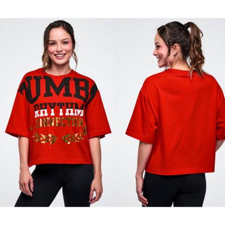 Worldwide Oversized Boxy Crop Top