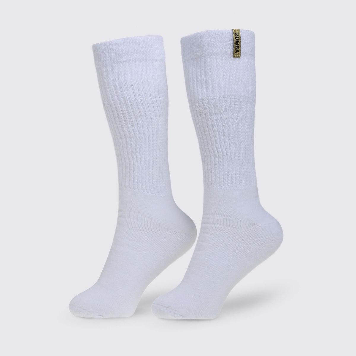 Worldwide Scrunch Socks - White