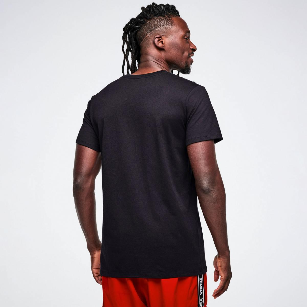 Worldwide Unisex Crew Neck Tee - Black