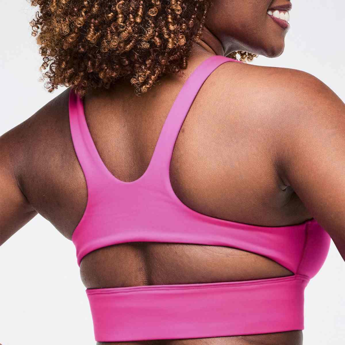 Color Spree Z-Lift Racerback Scoop Neck Bra