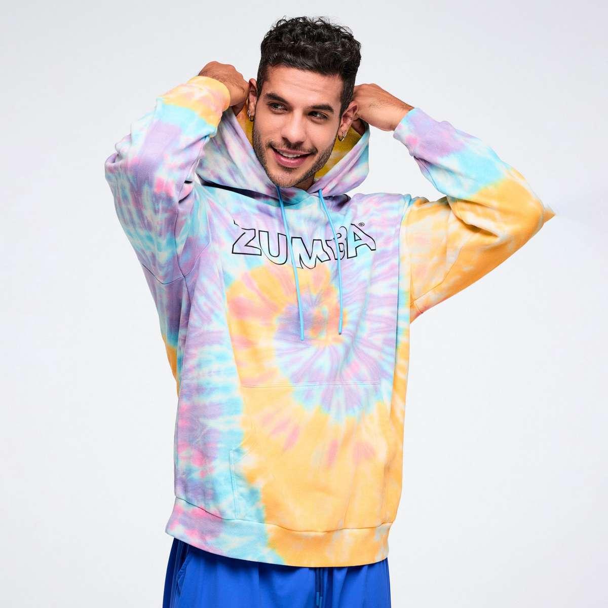 Unisex Tie-Dye Pullover Hoodie