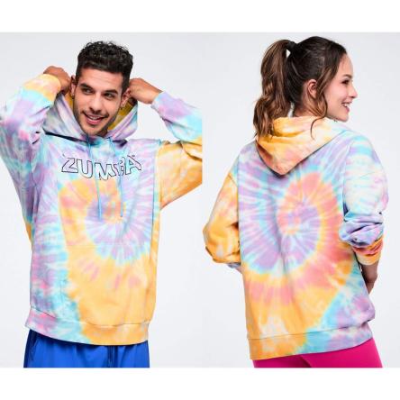 Unisex Tie-Dye Pullover Hoodie