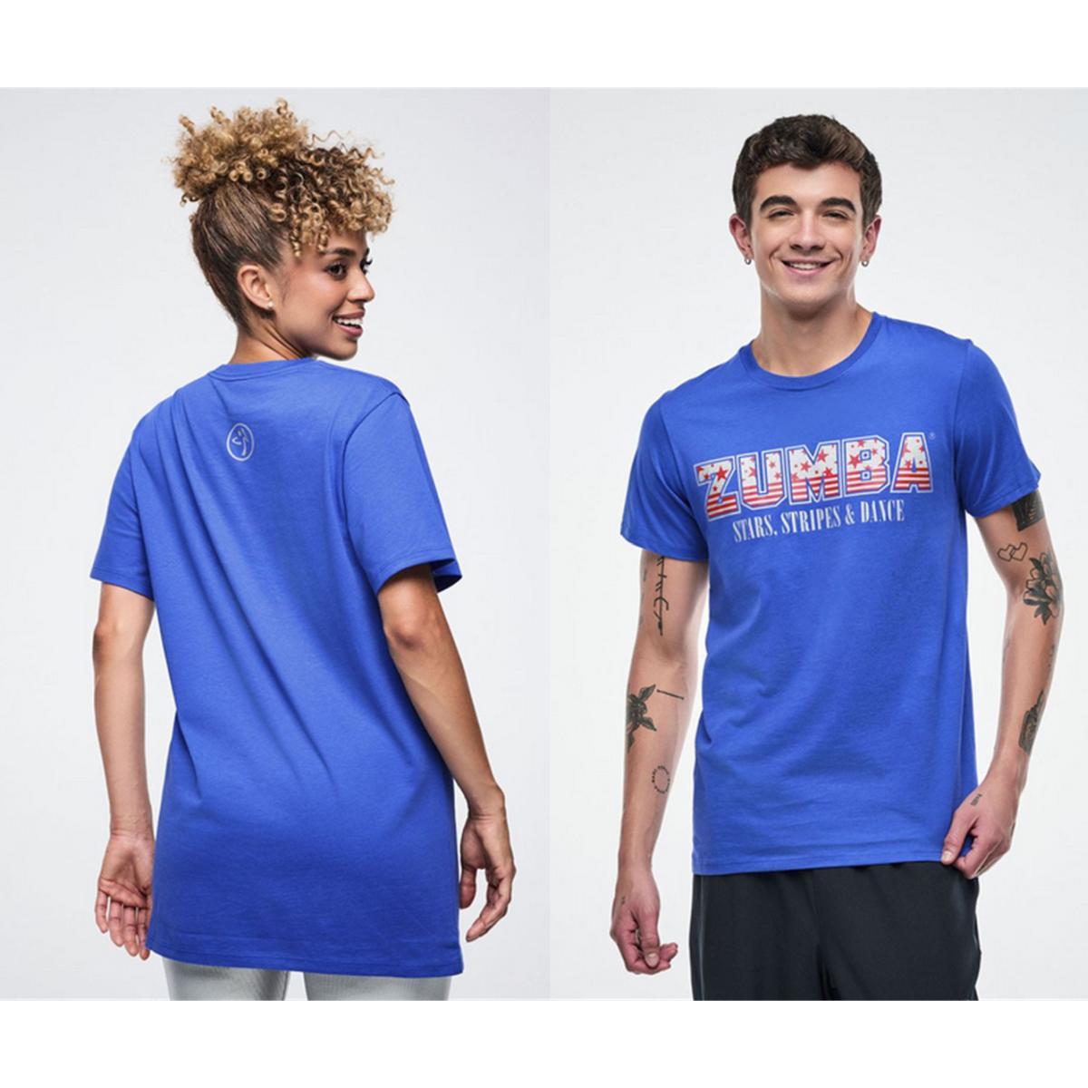 Zumba Stars And Stripes Tee
