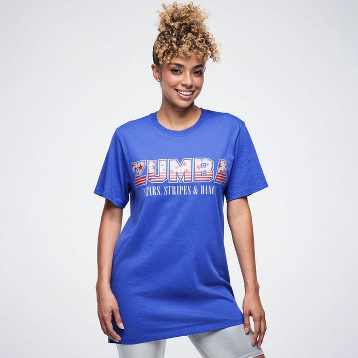 Zumba Stars And Stripes Tee