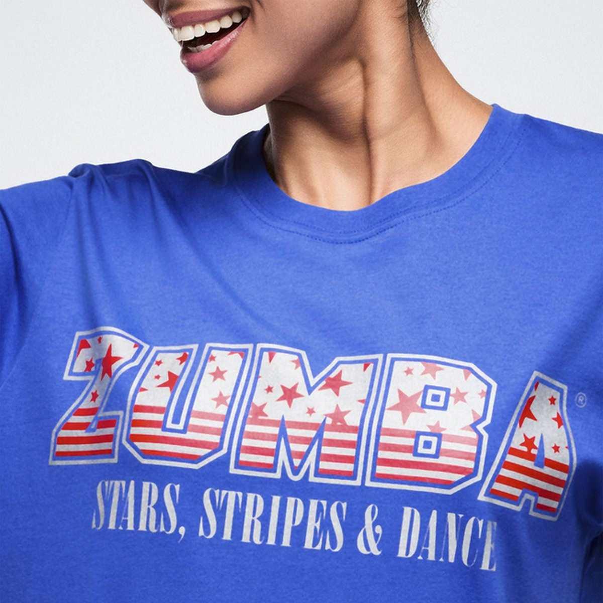 Zumba Stars And Stripes Tee