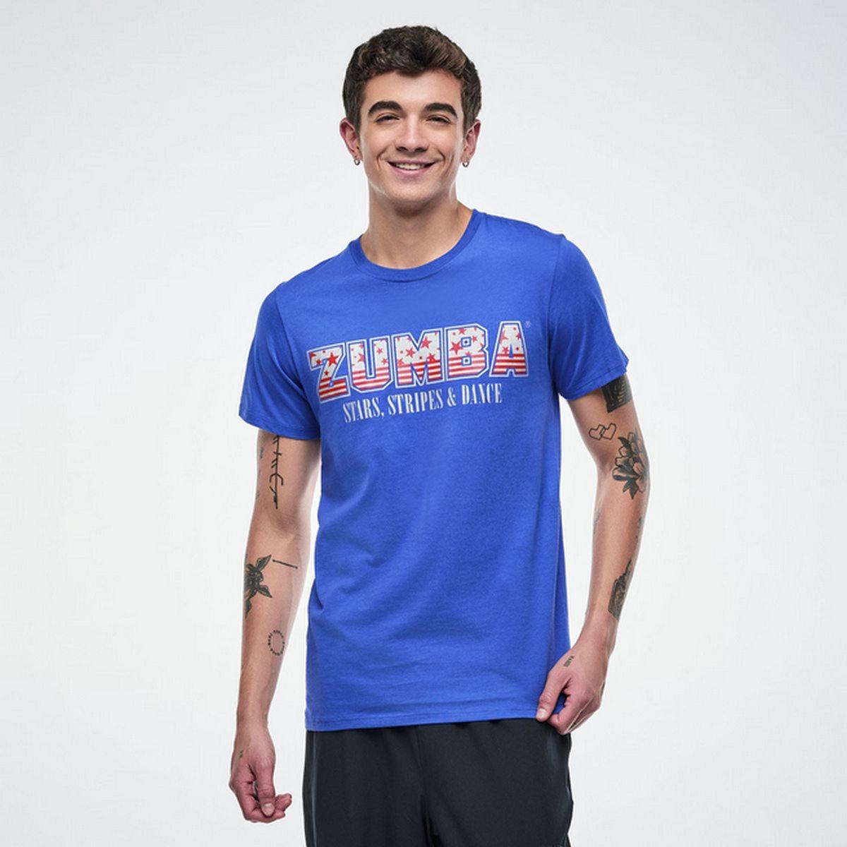 Zumba Stars And Stripes Tee