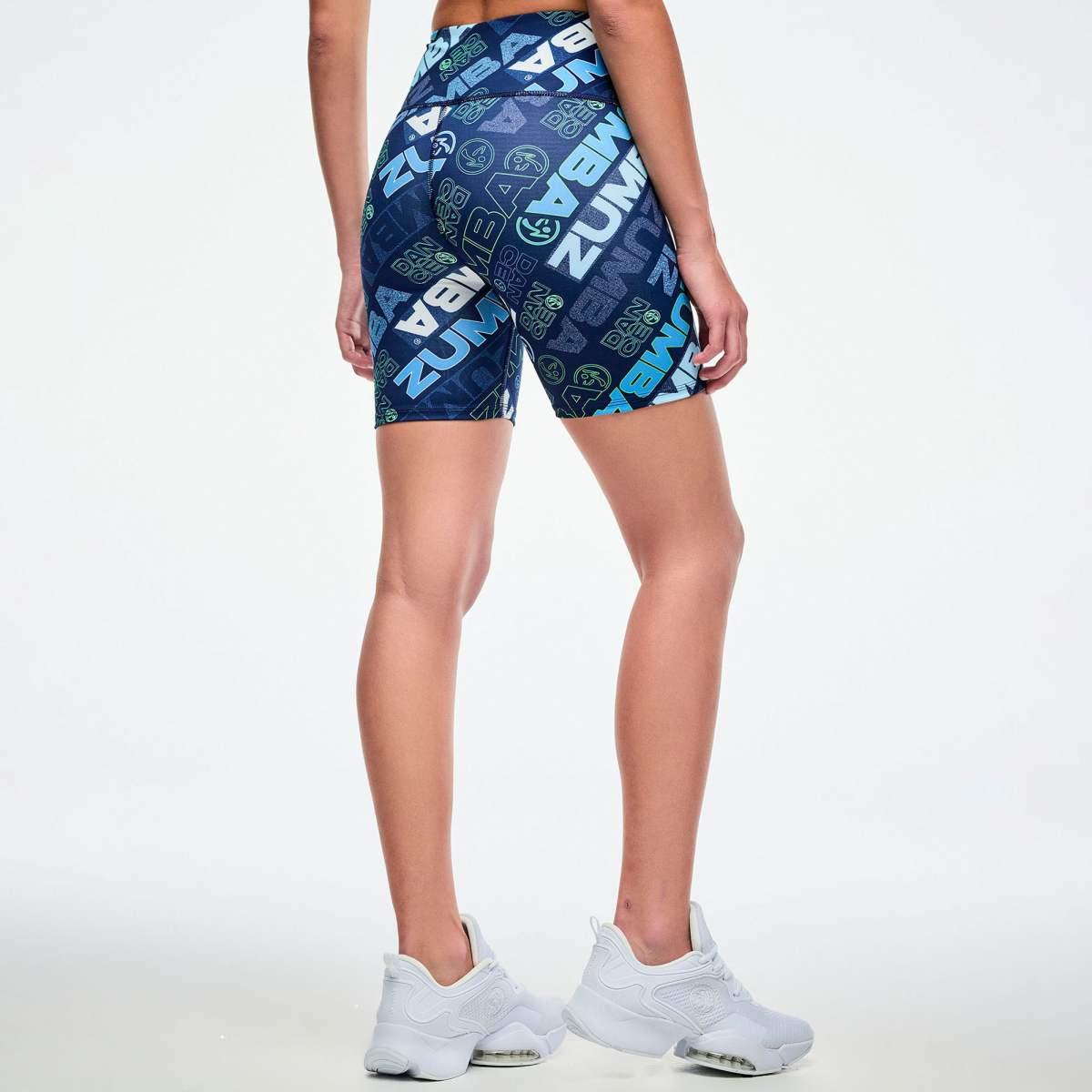 Jean Jamz High Waisted Biker Shorts