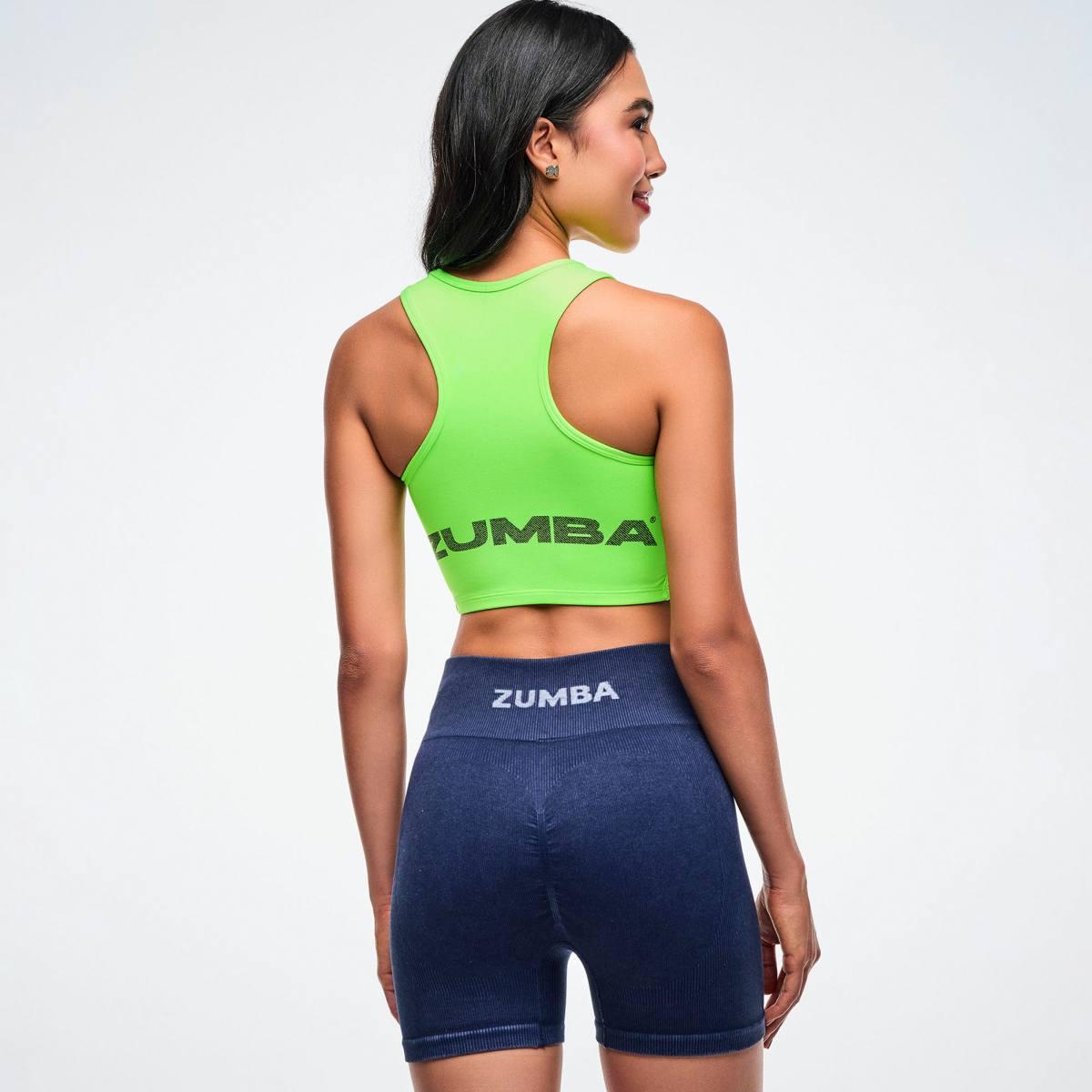 Jean Jamz High Neck Crop Tank