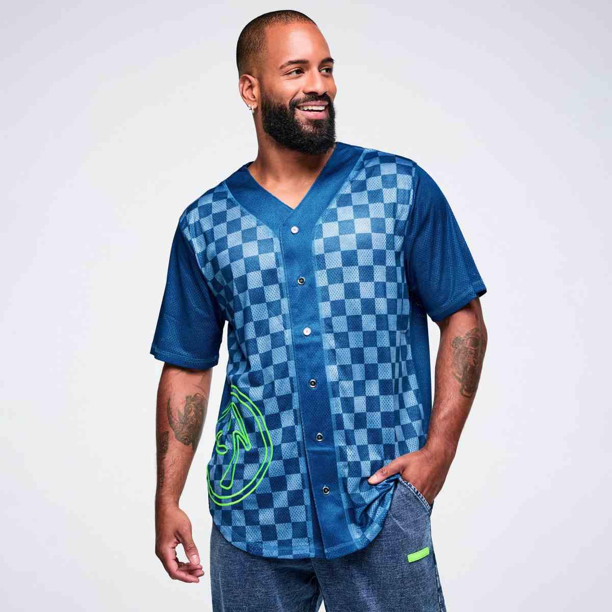 Jean Jamz Button Up Jersey