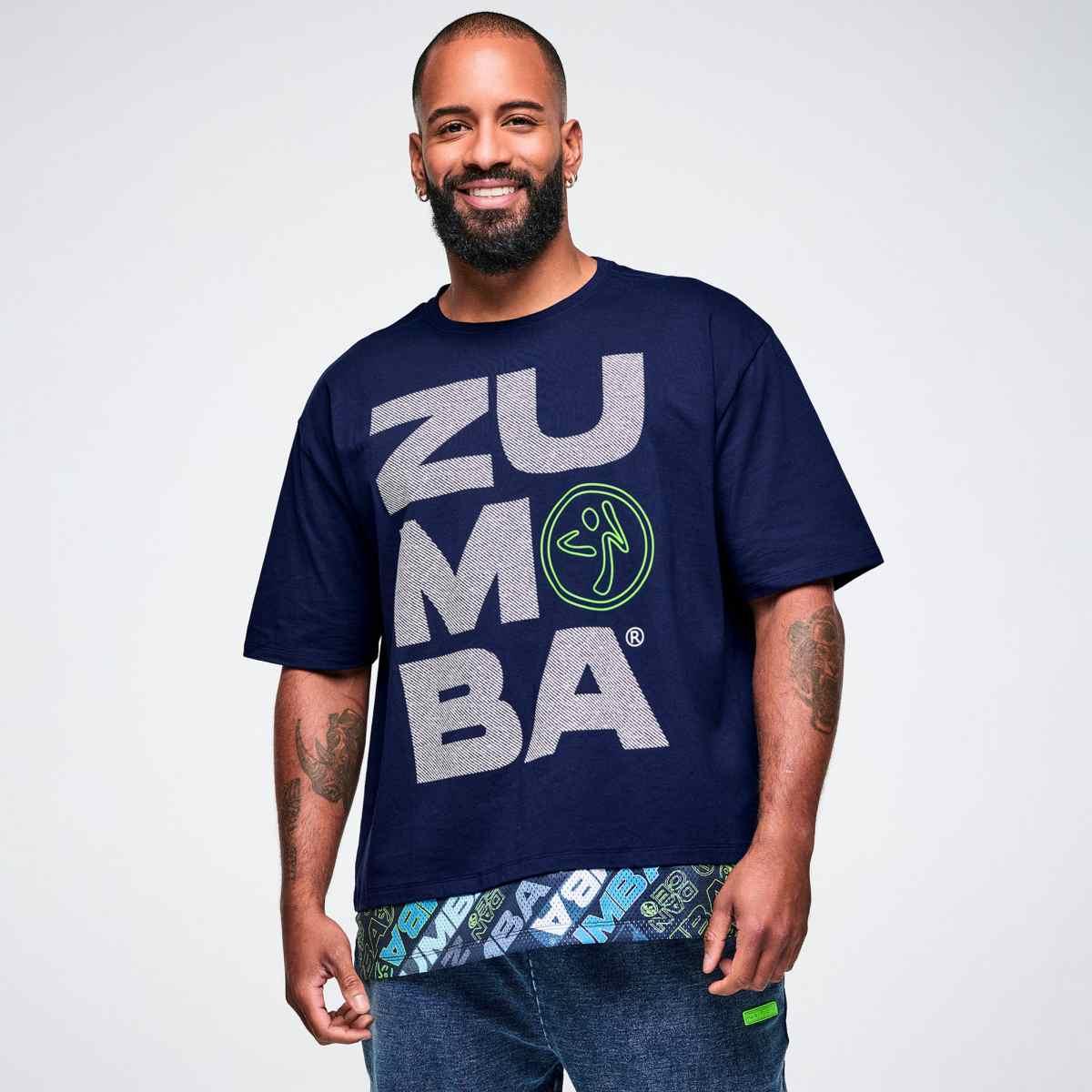 Jean Jamz Men's Double Layer Hem Tee