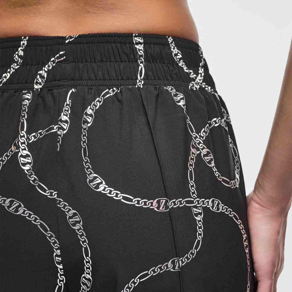 Dale-Z Woven Cargo Pants - Black/Silver