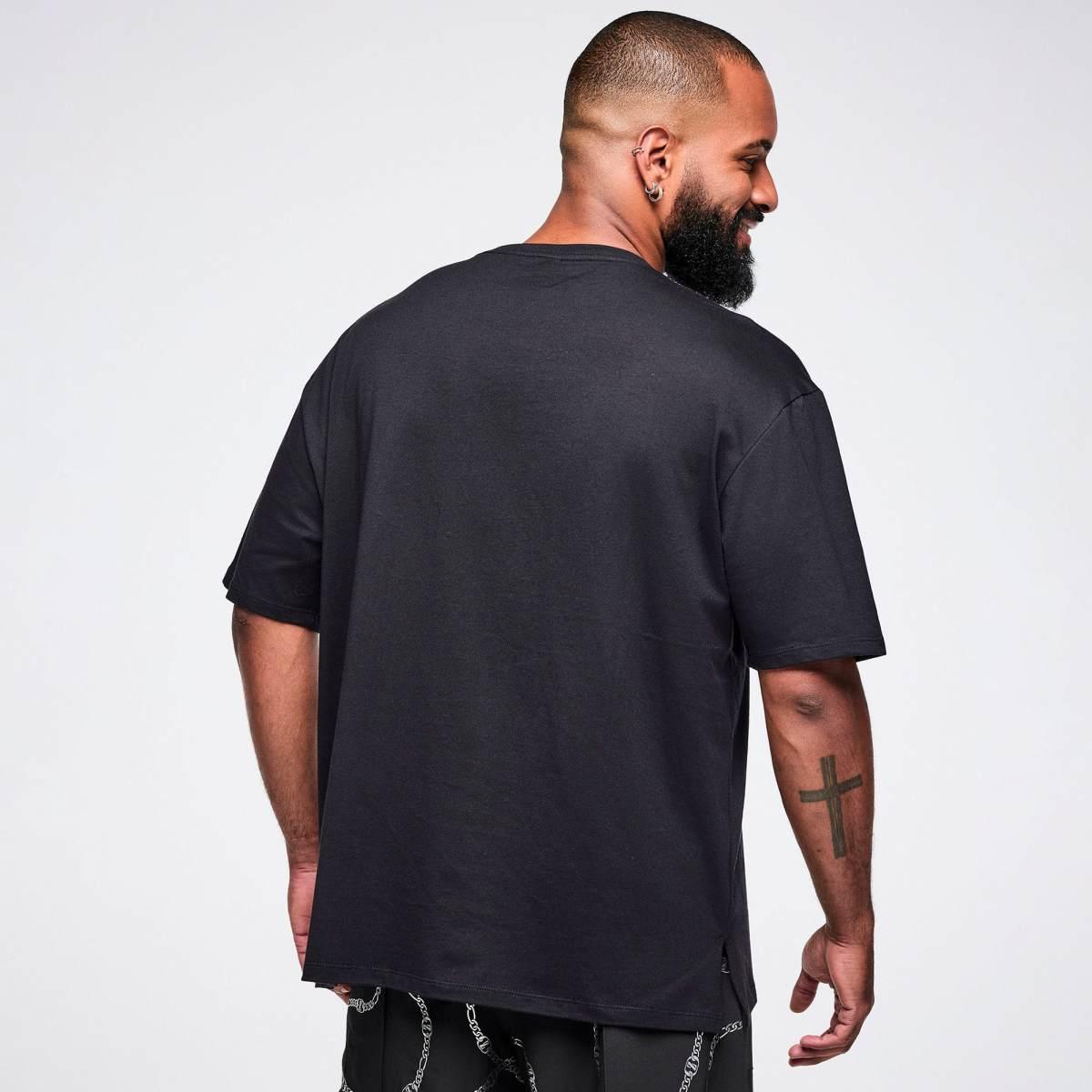 Dale-Z Men's Crew Neck Tee - Black