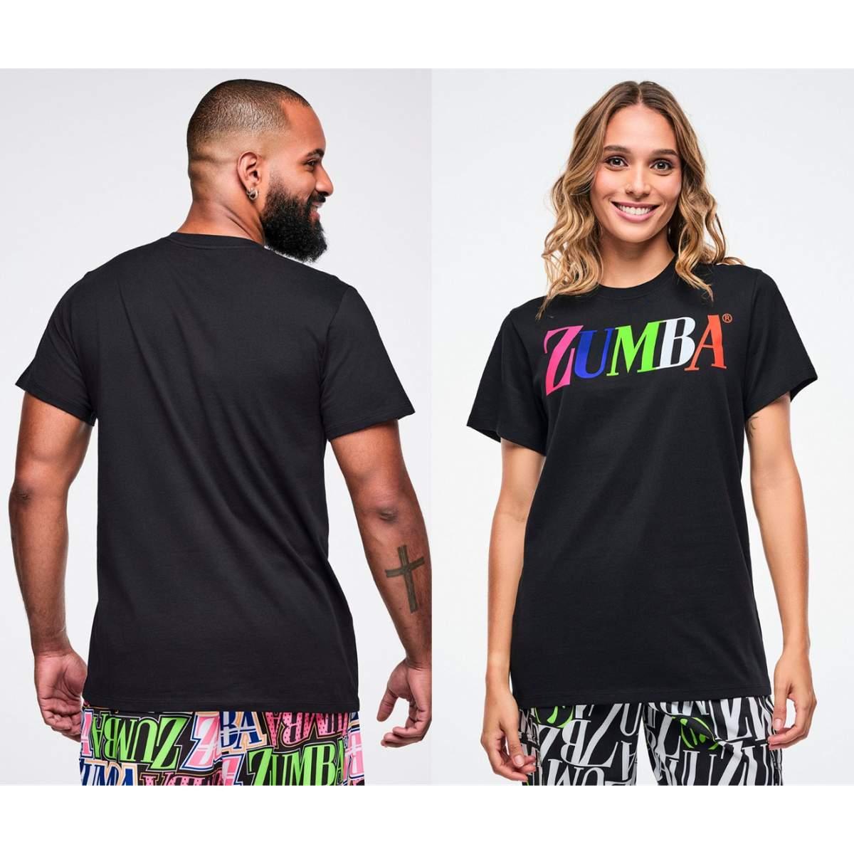 Dale-Z Unisex Crew Neck Tee - Black
