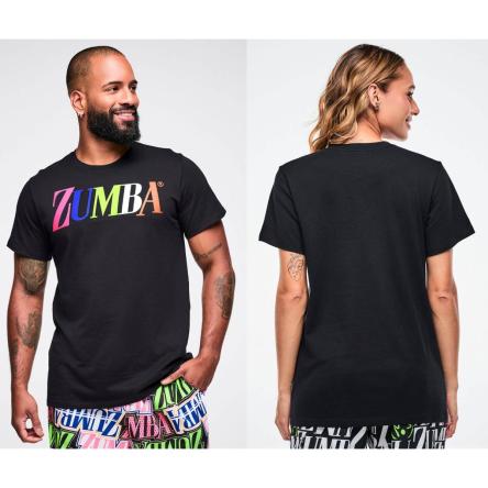 Dale-Z Unisex Crew Neck Tee - Black