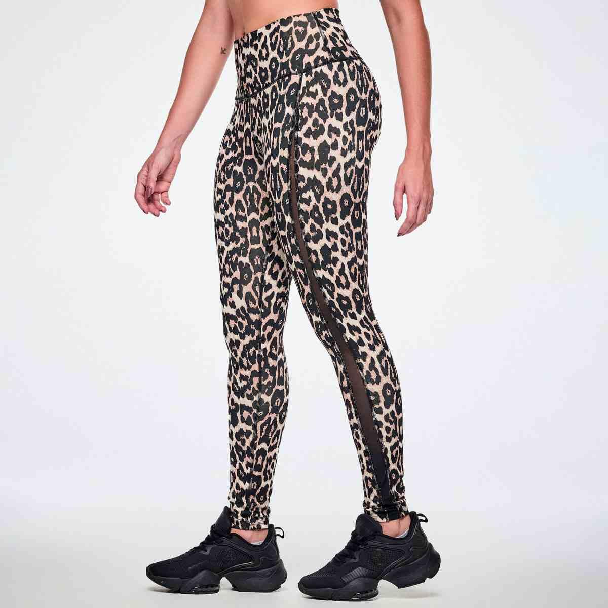 Rock 'n' Roll Z-Lift High Waisted Ankle Leggings With Mesh