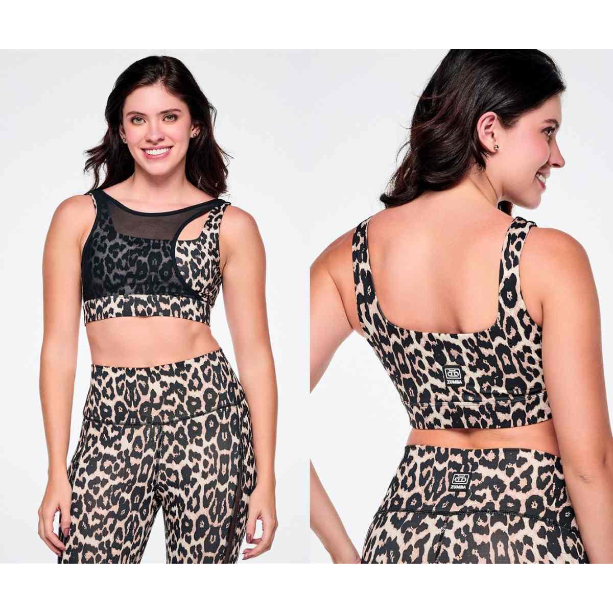 Rock 'n' Roll Z-Lift Square Neck Bra With Mesh