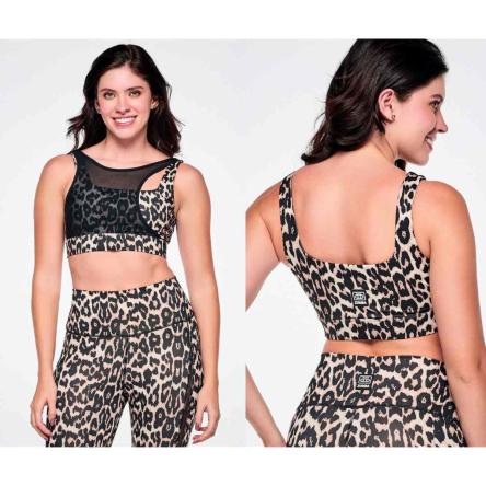 Rock 'n' Roll Z-Lift Square Neck Bra With Mesh