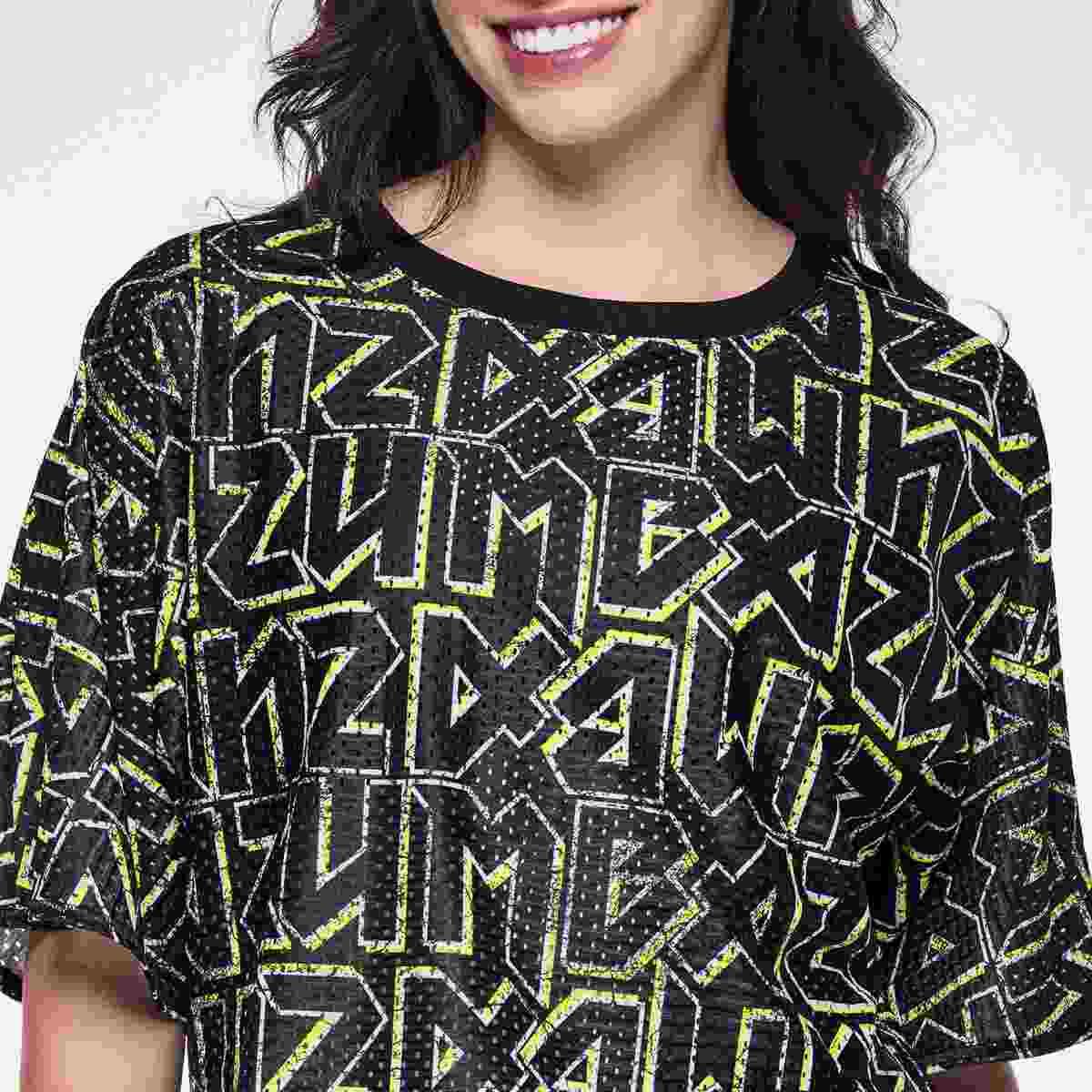 Rock 'n' Roll Mesh Boxy Crop Top