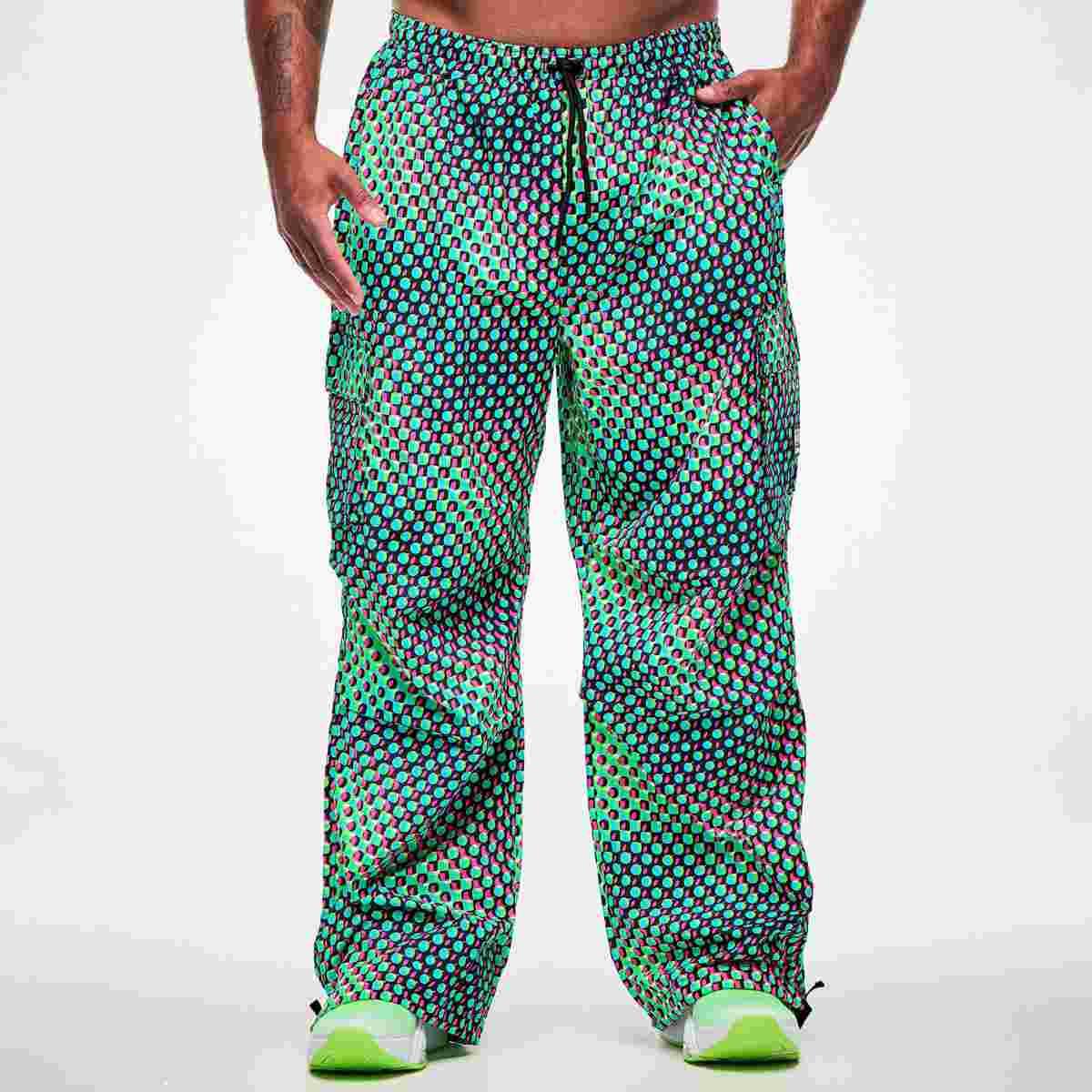Electric Feel Woven Oversized Cargo Pants