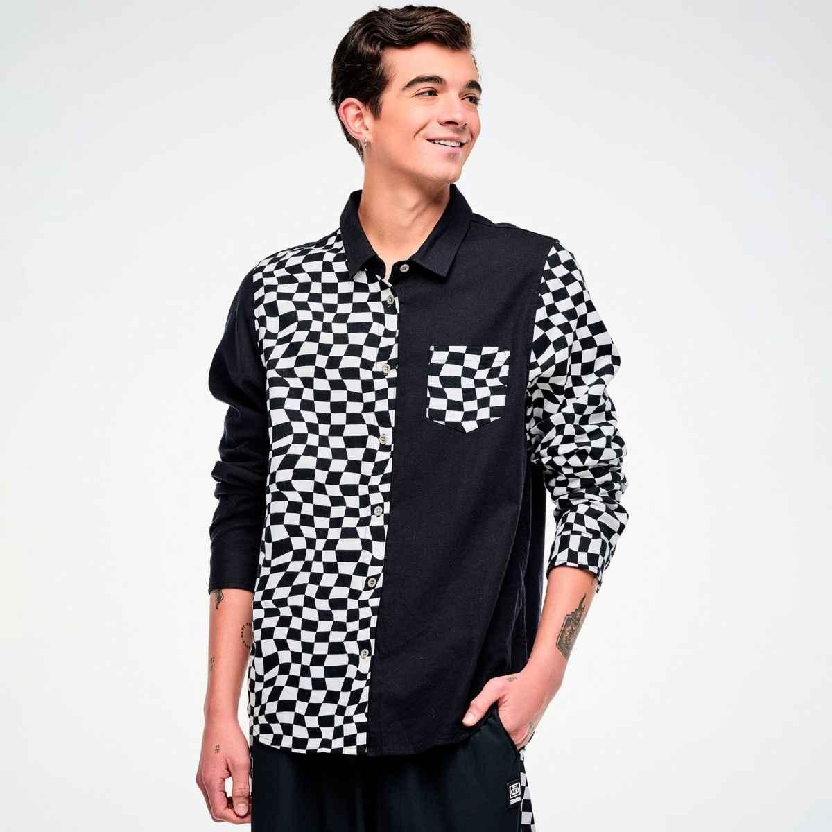 Electric Feel Button Down