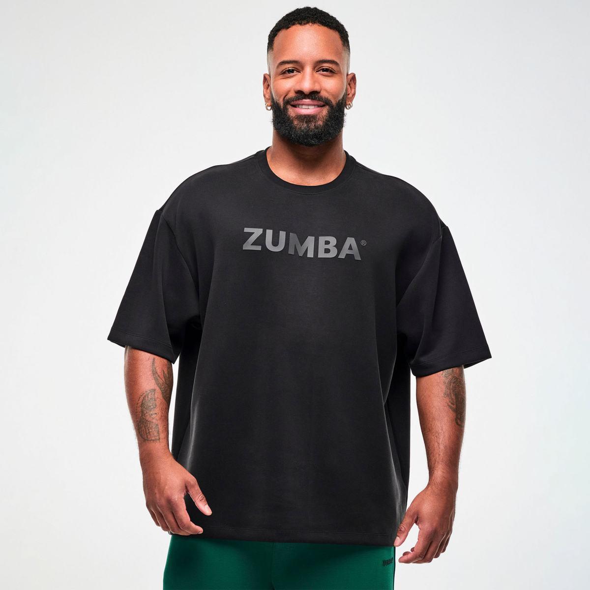 Zumba Modal Drop Shoulder Oversized Top