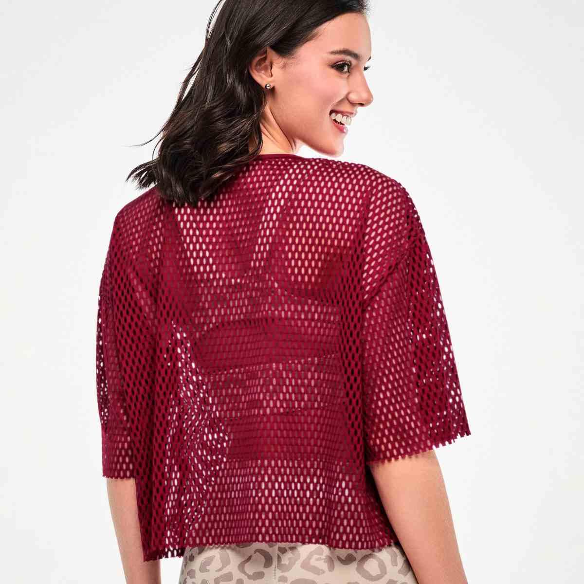 Zumba Mesh Crop Top