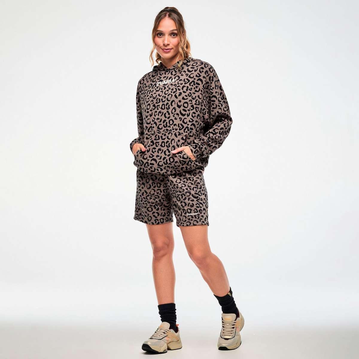 Zumba Modal Printed Pullover Sweatshirt