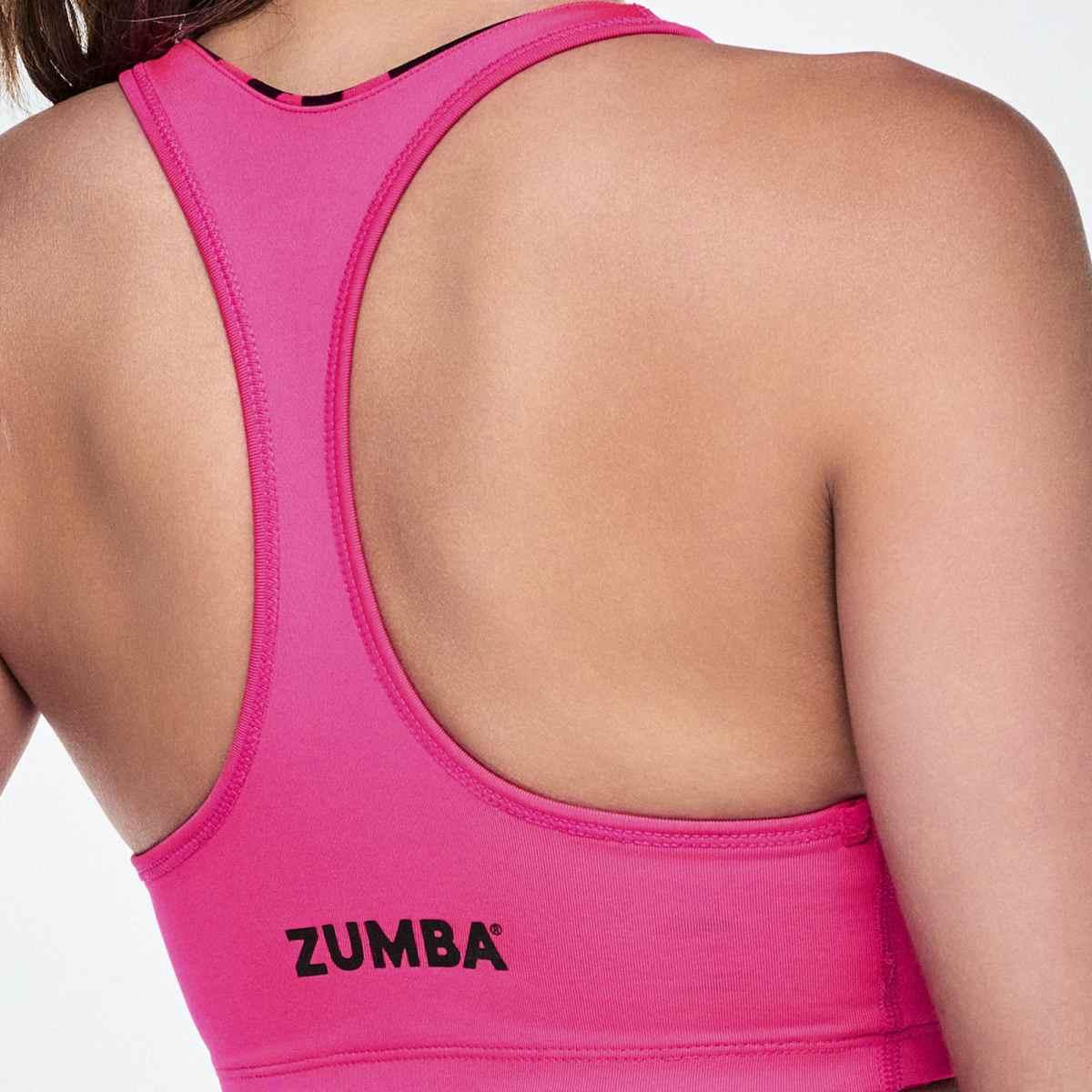 Ultrabright Reversible Racerback V-Bra - Snakeskin