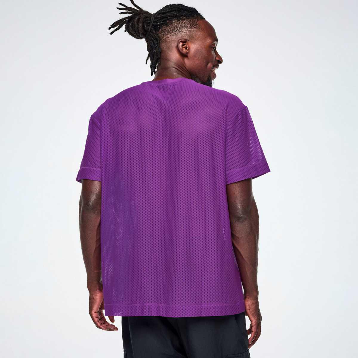 Ultrabright Mesh Boxy Top