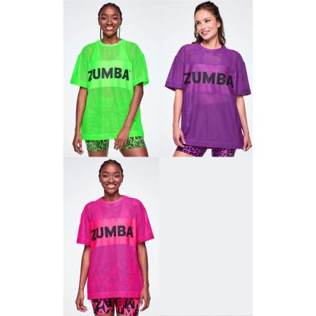 Ultrabright Mesh Boxy Top