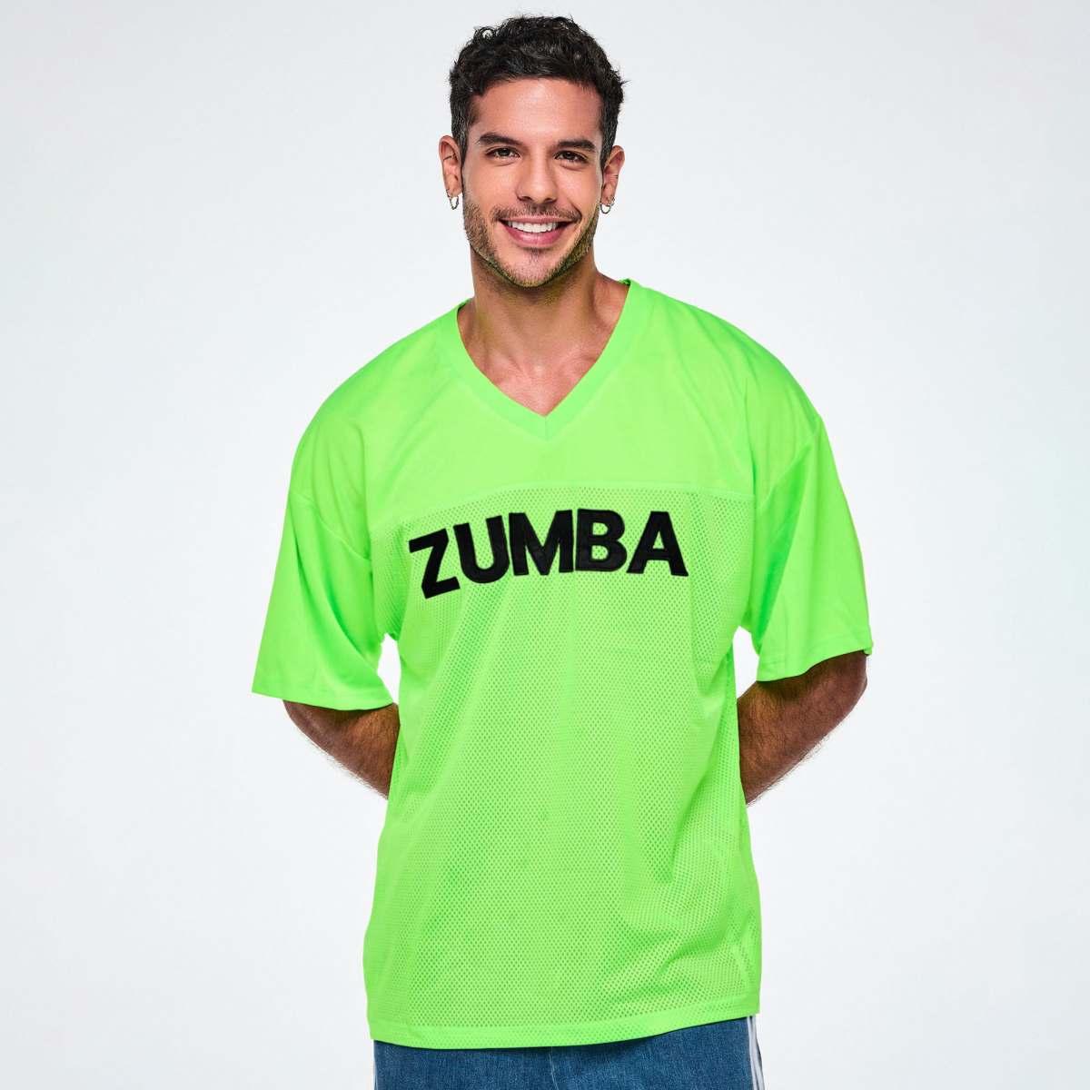 Ultrabright Oversized Mesh Sports Jersey
