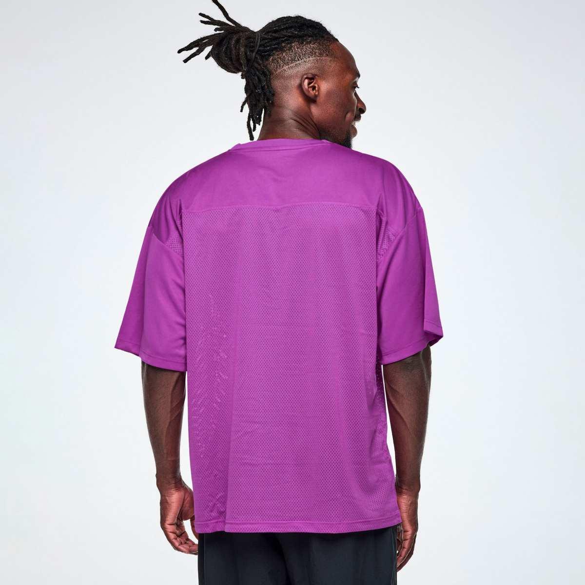Ultrabright Oversized Mesh Sports Jersey